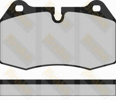 BRAKE ENGINEERING pa1238 -  Комплект тормозных колодок, дисковый тормоз